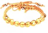 Pulseira de pedras e fios